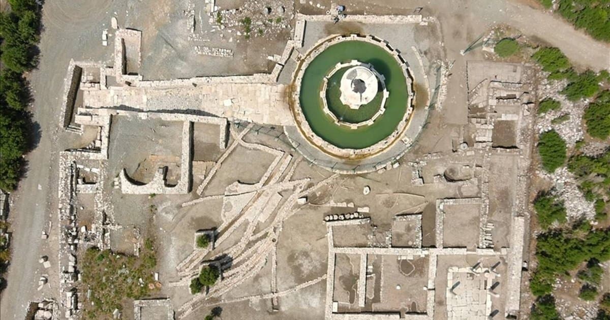 Kibyra Antik Kenti'nde Medusa mozaiği ziyarete açıldı