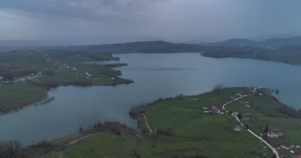 Samsun barajları kış yağışlarıyla doldu