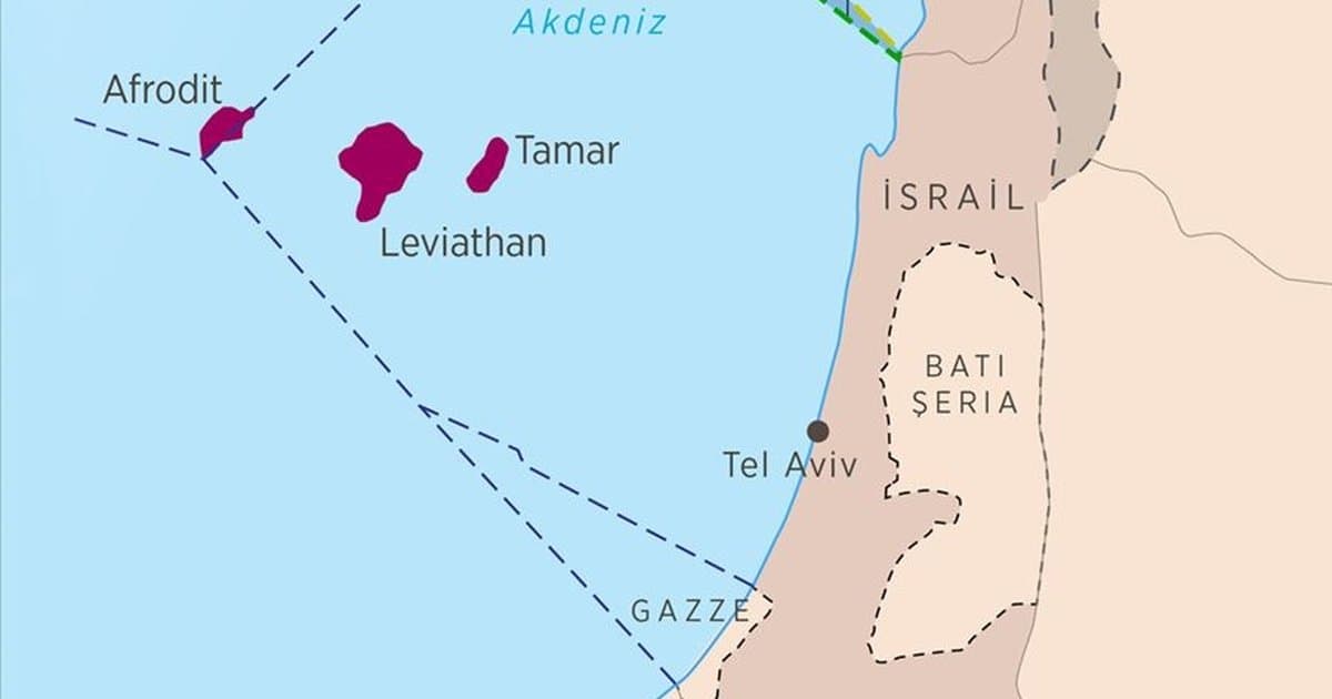 İsrail Leviathan Gaz Sahası'nda üretimi yeniden başlattı