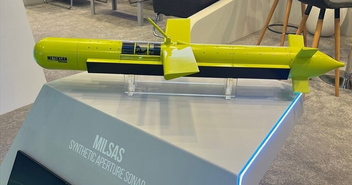 Meteksan'dan su altı sonar çözümü