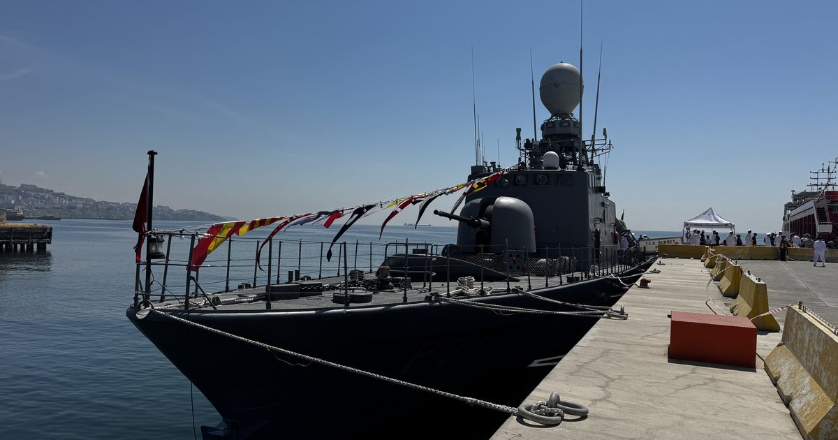 TCG Gurbet hücumbotu Tekirdağ'da ziyarete açıldı