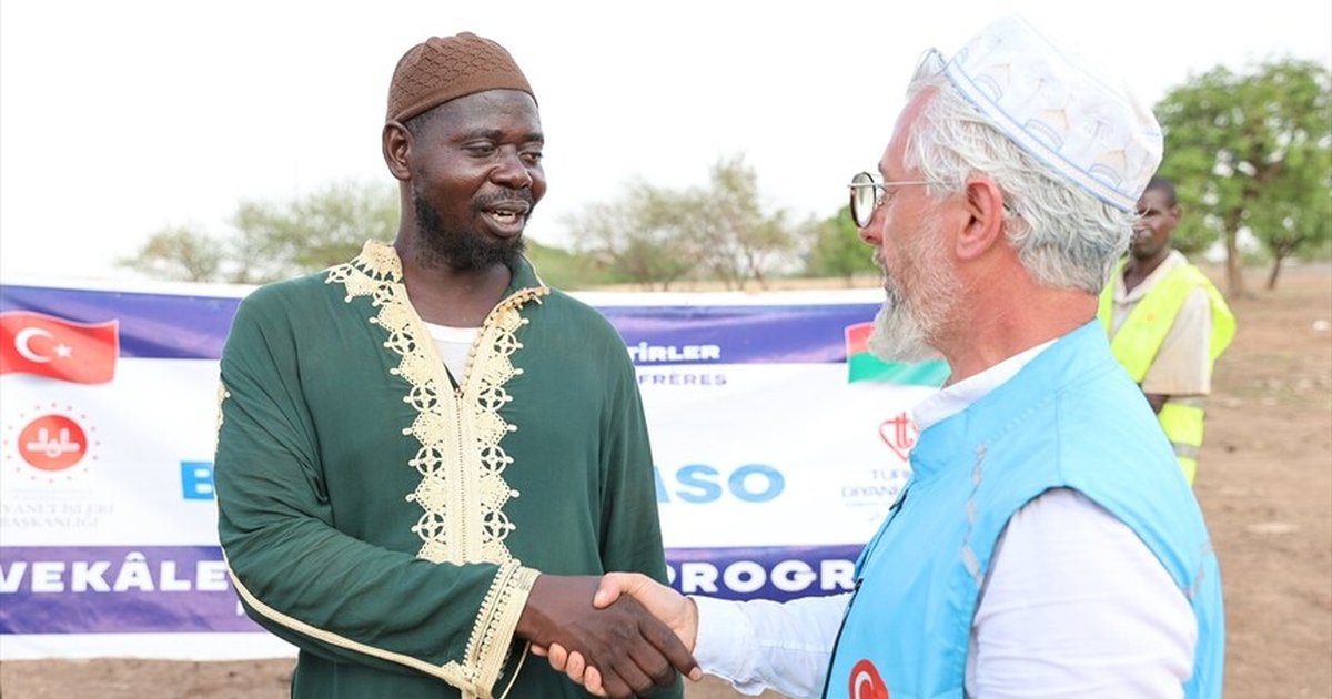 Burkina Faso halkı Türkiye'ye minnettar