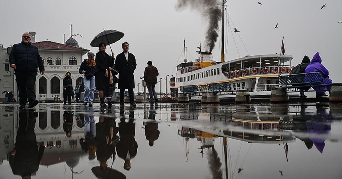 İstanbul'da bayramda soğuk ve yağışlı hava