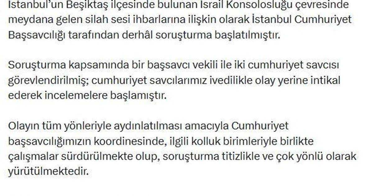 İstanbul'daki Olayla İlgili Savcılar Görevlendirildi