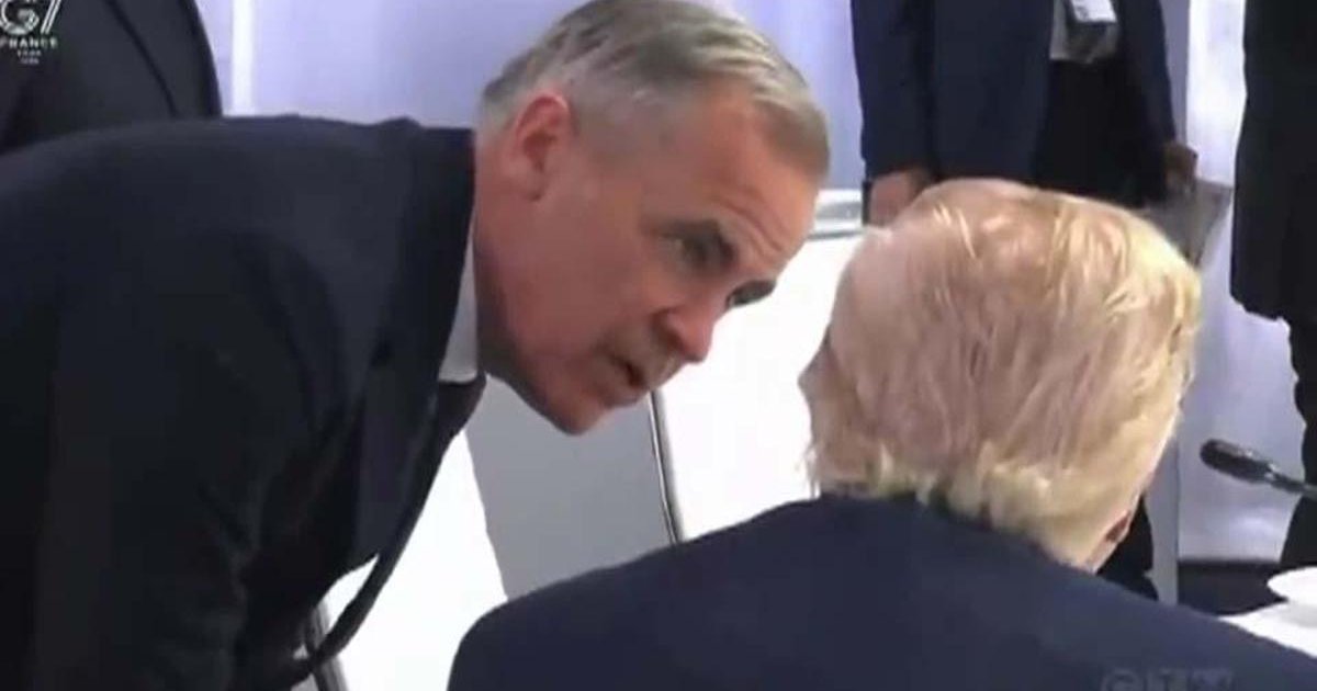 Trump ve Carney'nin gizli konuşması açık mikrofona yakalandı