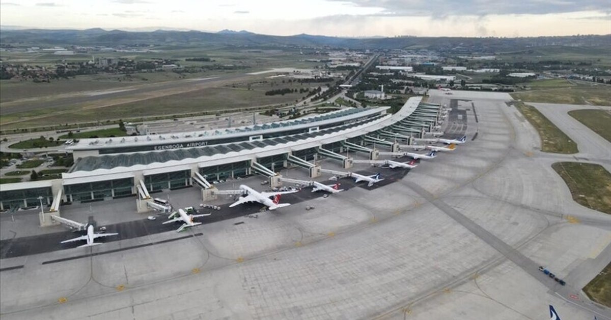 NATO Zirvesi için Ankara Esenboğa Havalimanı'nda hava trafiği kısıtlama