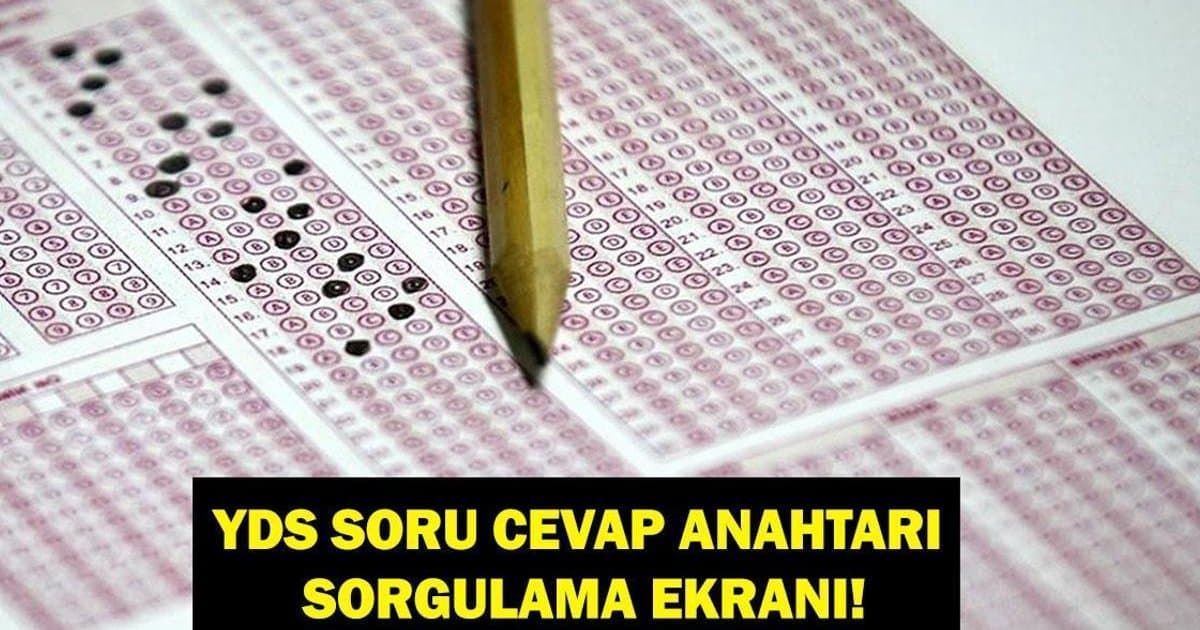 YDS Soru ve Cevapları Açıklandı mı? ÖSYM YDS/1 Sorgulama