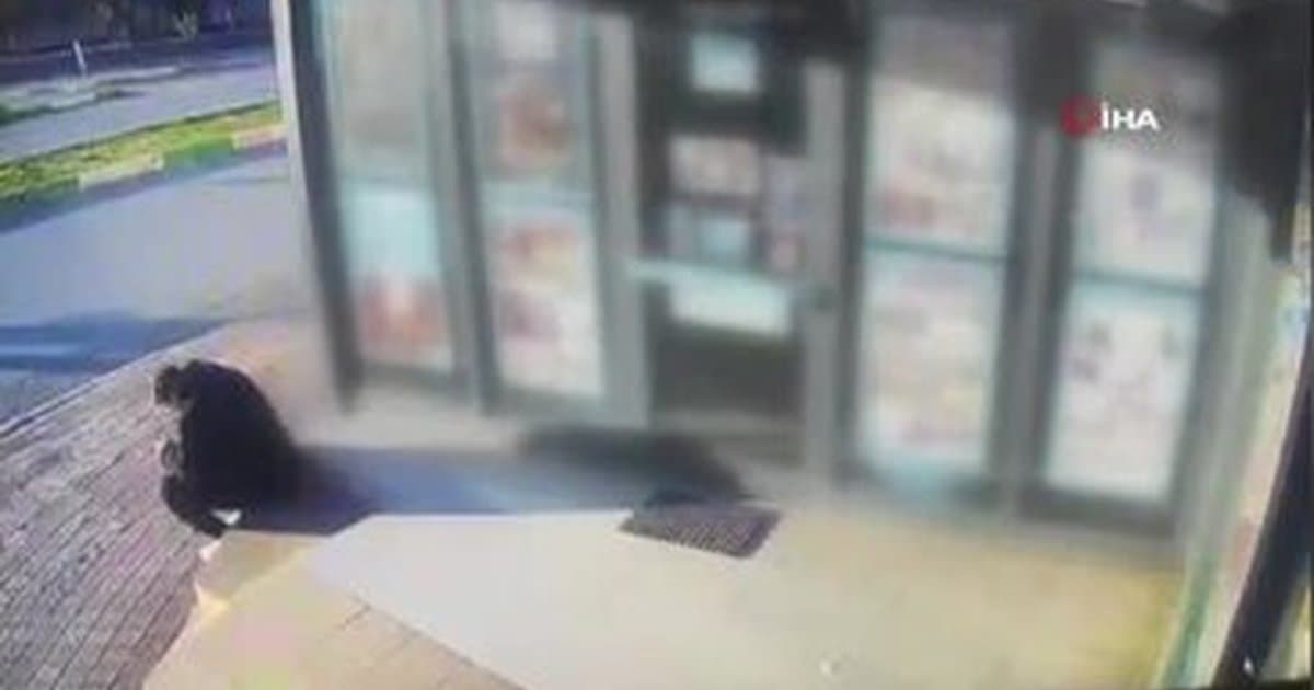 Antalya'da market çalışanı aracın altında kalmaktan kurtuldu