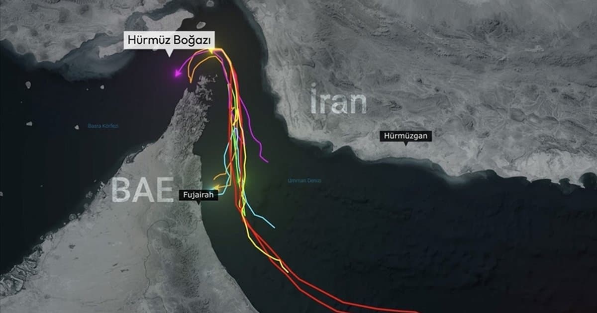 Hürmüz Boğazı'nda gemi trafiği durdu, Ümit Burnu'nda artış