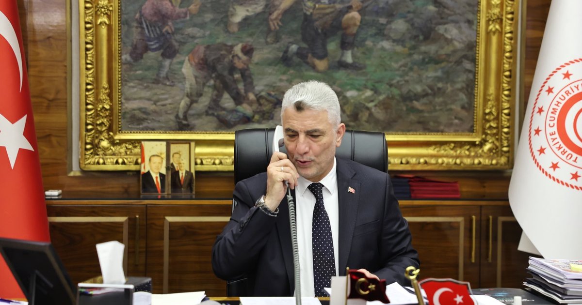 Bakan Bolat, Iraklı mevkidaşı Nizar Al-Ani ile görüştü