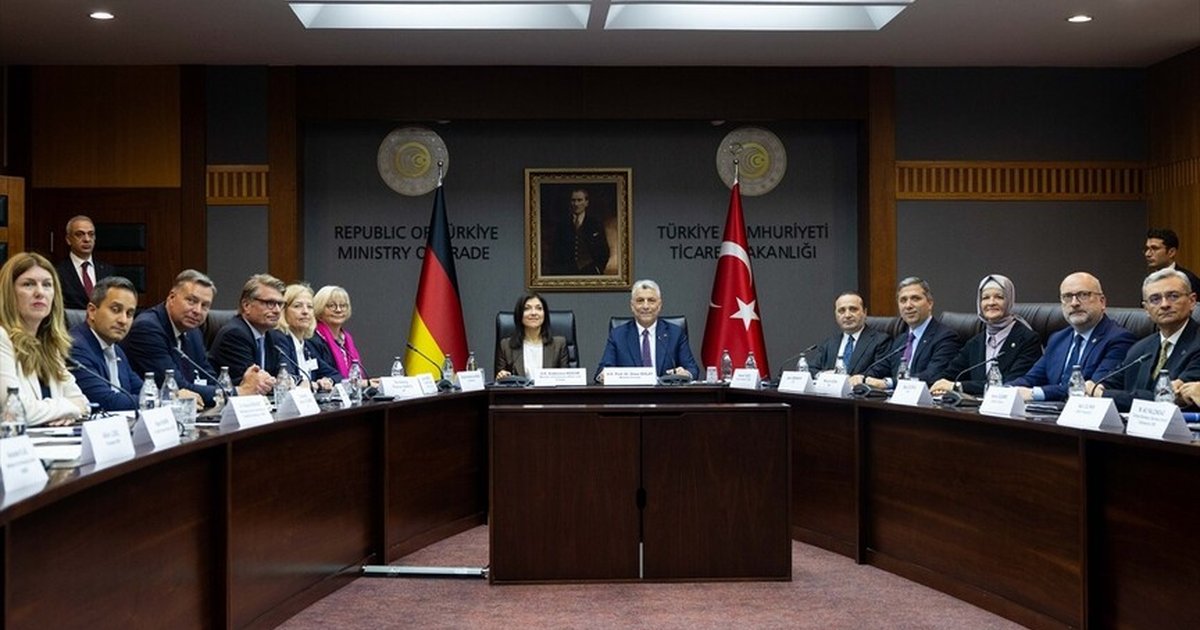 Türkiye-Almanya JETCO Toplantısı Ankara'da Gerçekleştirildi