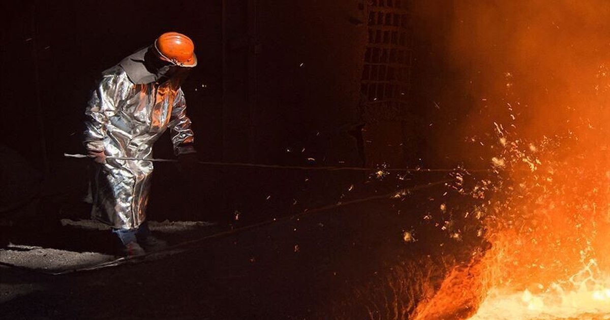 Türkiye'nin ham çelik üretimi mayısta yüzde 8,9 arttı