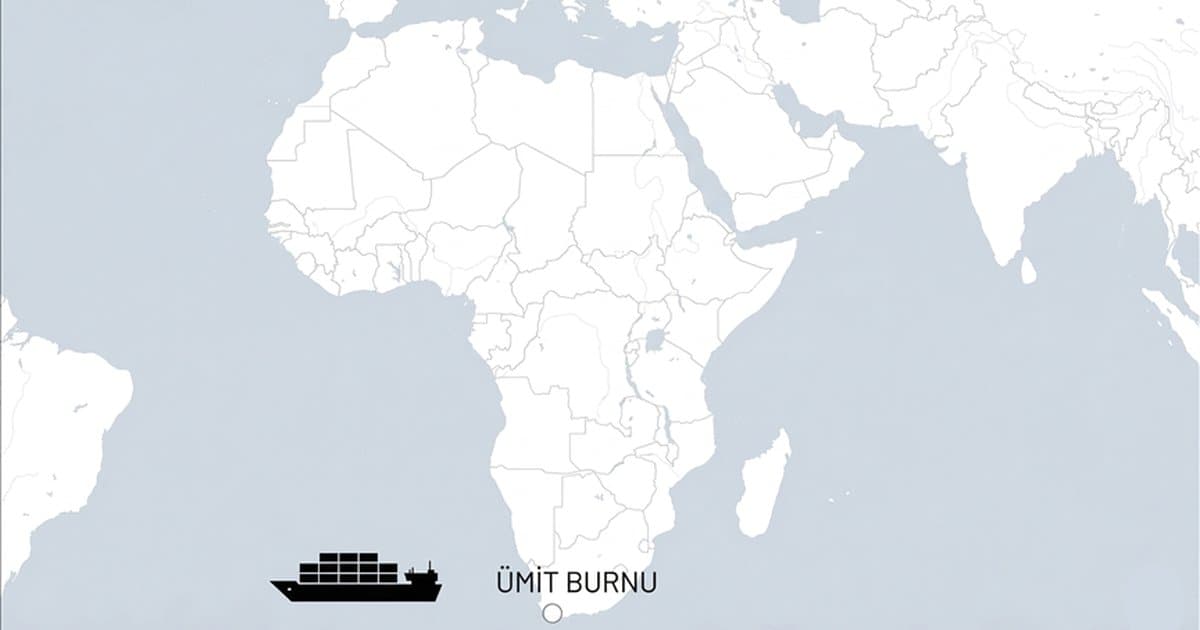 Küresel deniz ticareti Ümit Burnu'na yöneliyor