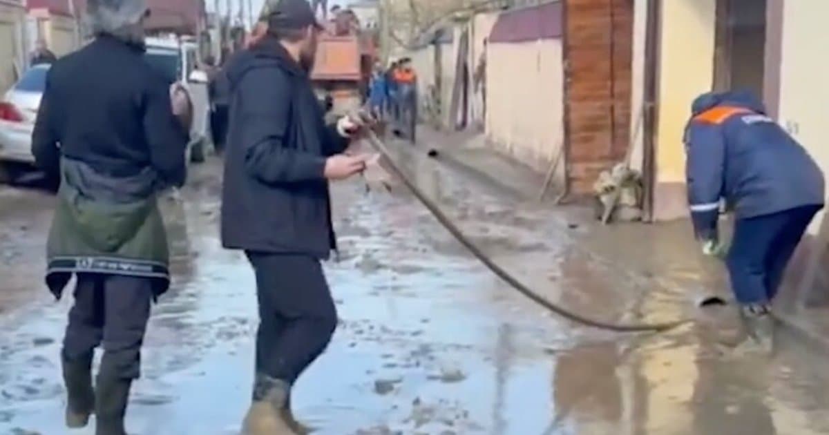 Rusya'nın Dağıstan bölgesinde seller: 6 ölü