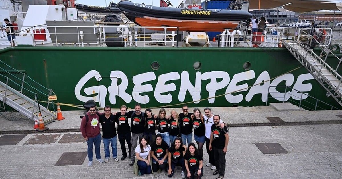 Greenpeace Gazze'ye destek için Küresel Sumud Filosu'na katıldı