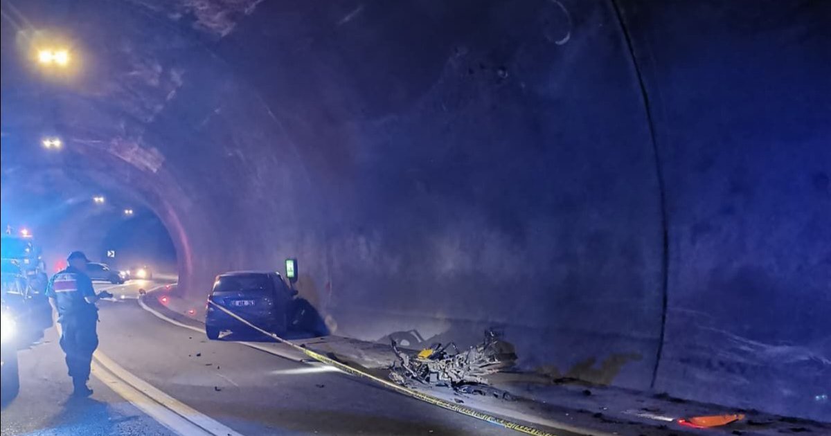 Artvin'de tünelde motosiklet kazası: 1 ölü, 2 yaralı