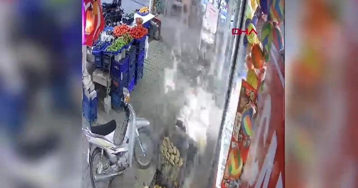 Sirke şişesi sıcaktan patladı