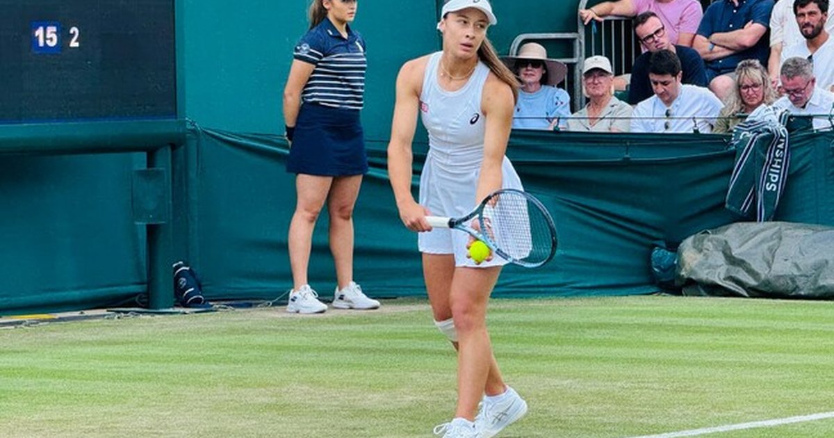 Zeynep Sönmez Wimbledon'a ikinci turda veda etti