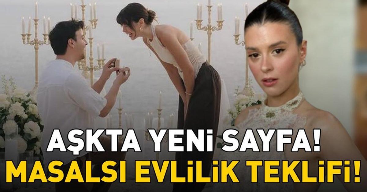 Buçe Buse Kahraman'a Kaan Akyıldız'dan evlilik teklifi!