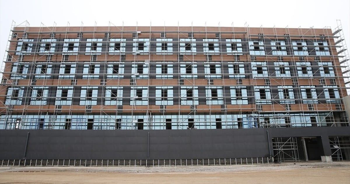 Siirt'te akıllı hastane inşaatı sona yaklaşıyor