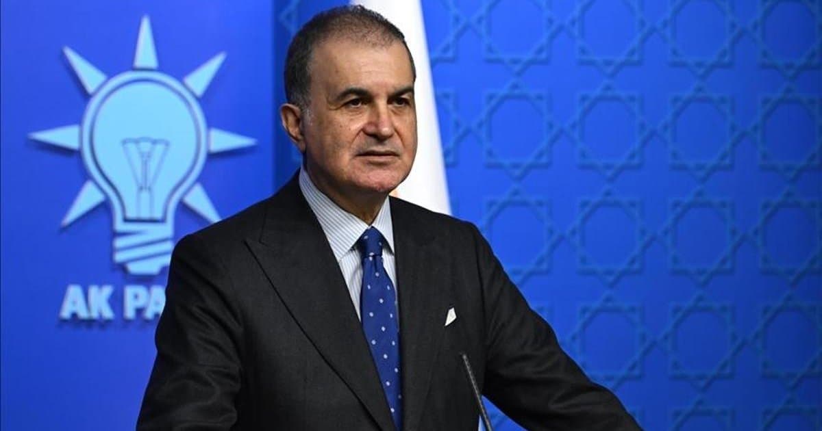 Ömer Çelik'ten F-16 kazası şehidi için başsağlığı mesajı