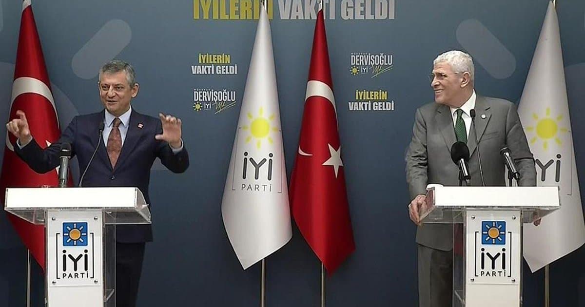 CHP Genel Başkanı Özgür Özel, İYİ Parti'yi ziyaret etti