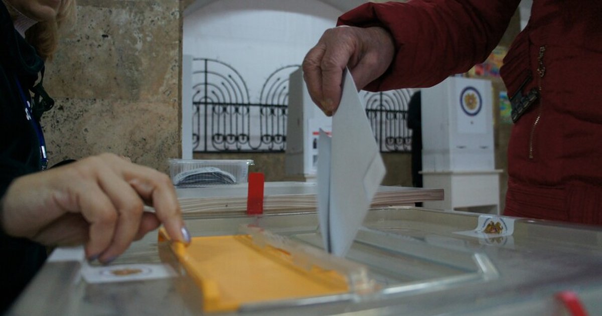 Ermenistan'da parlamento seçimleri için sandık başında