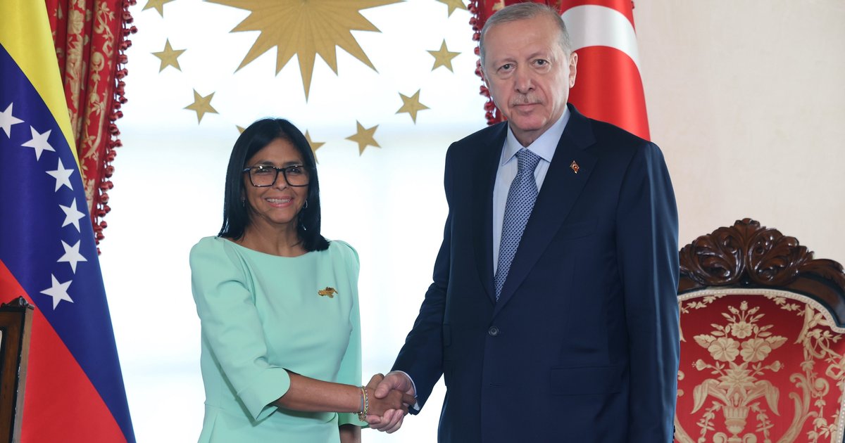 Erdoğan, Venezuela Geçici Devlet Başkanı Rodriguez ile görüştü