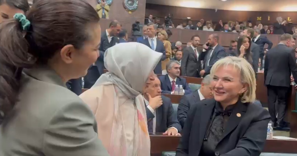 CHP'den istifa eden Nimet Özdemir AK Parti'ye katıldı