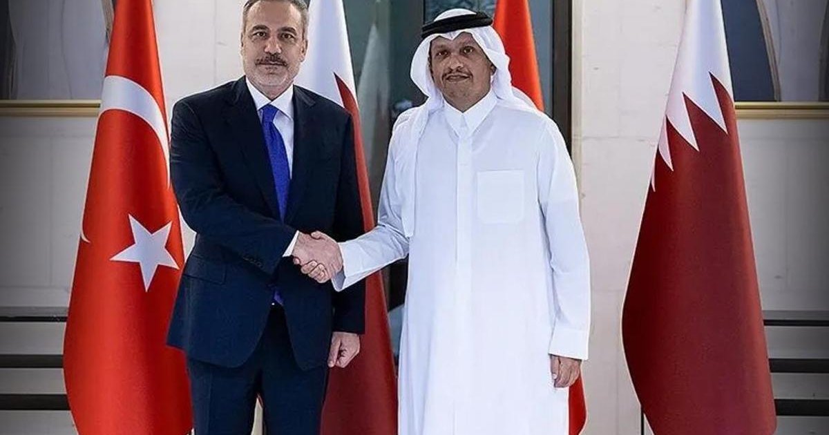 Bakan Fidan Katarlı mevkidaşı ile görüştü