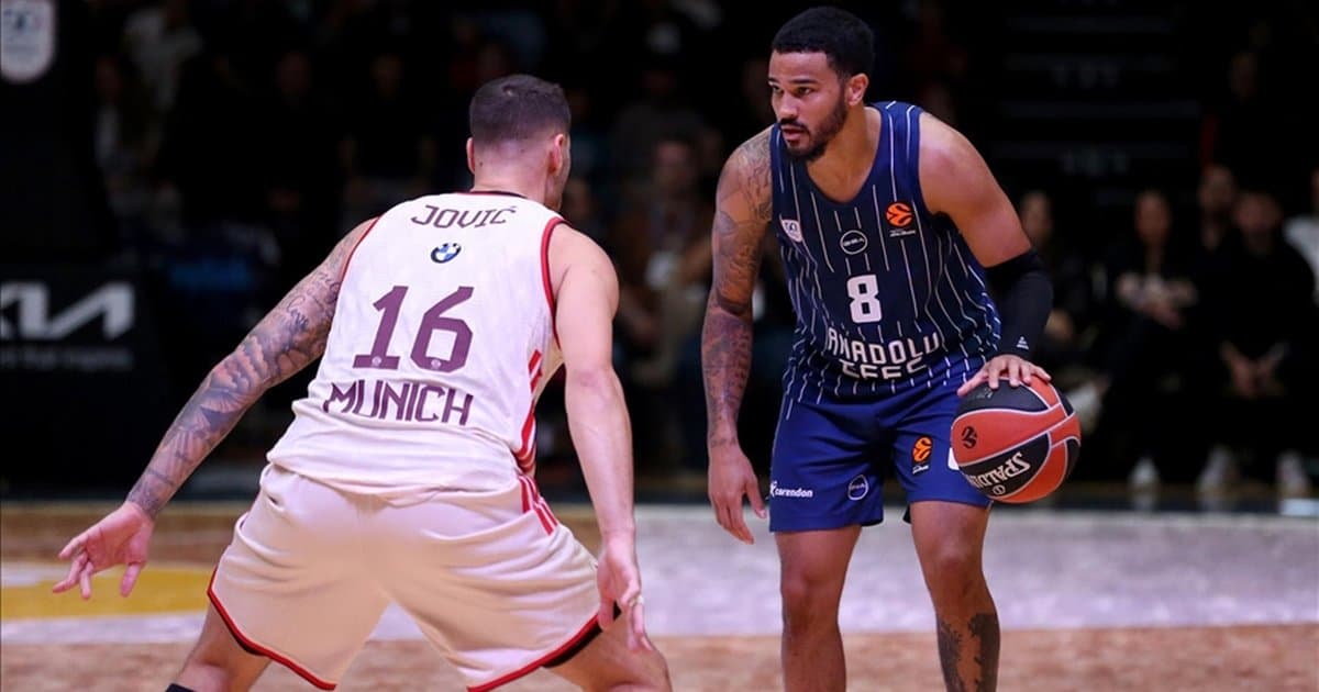 Anadolu Efes, Avrupa Ligi'nde Bayern Münih'e konuk oluyor