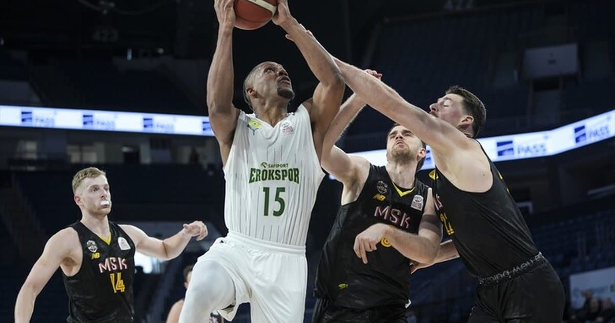 Safiport Erokspor Mersinspor'u mağlup etti