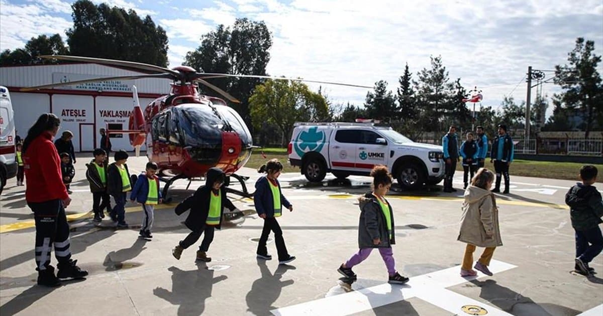 Minik 112 projesi çocuklara acil sağlık eğitimi veriyor