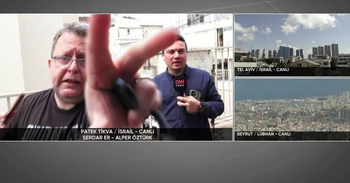 İsrailliler CNN TÜRK ekibine saldırdı