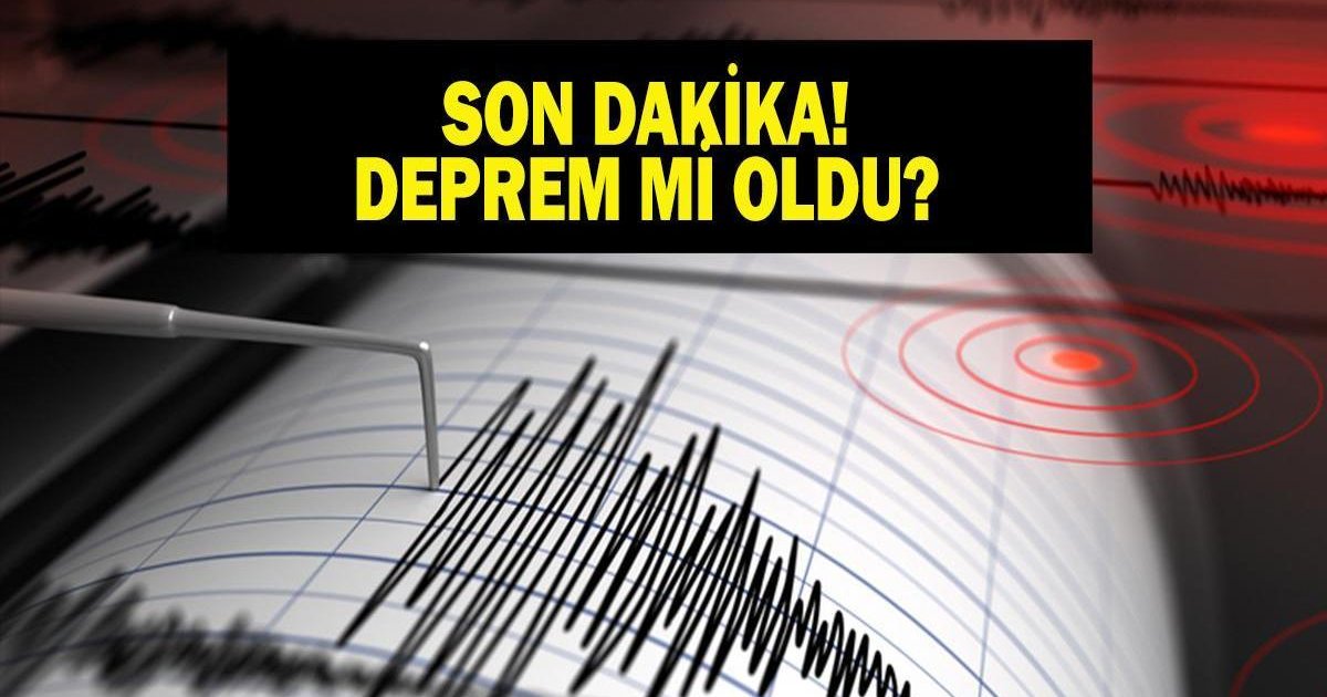 Son Deprem Haberleri: 9 Haziran 2026