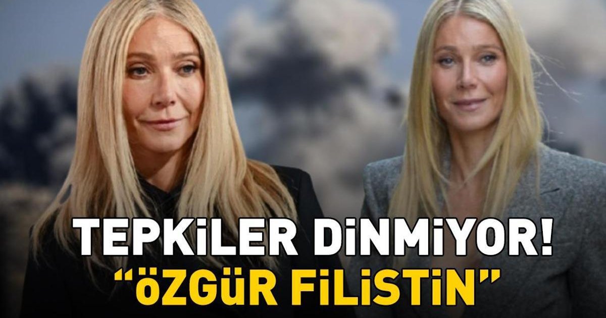 Gwyneth Paltrow'a İsrail tepkisi: 'Özgür Filistin!'
