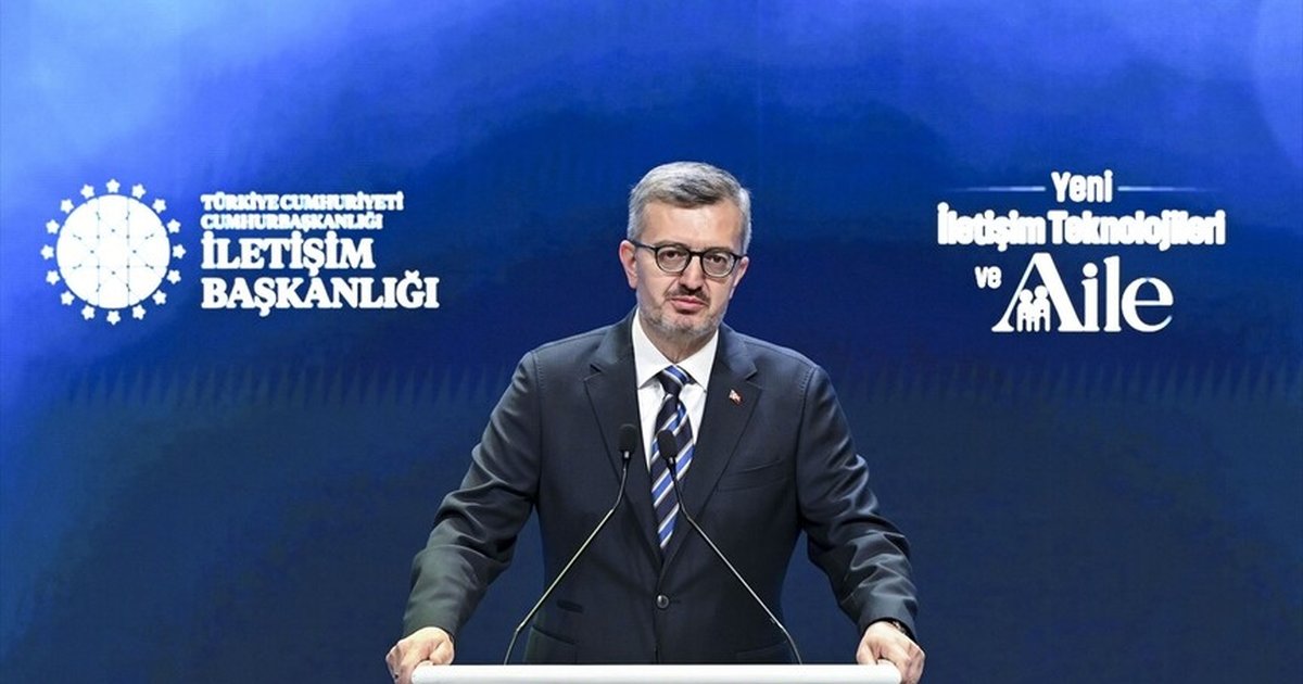 İletişim Başkanı Duran'dan aile vurgusu