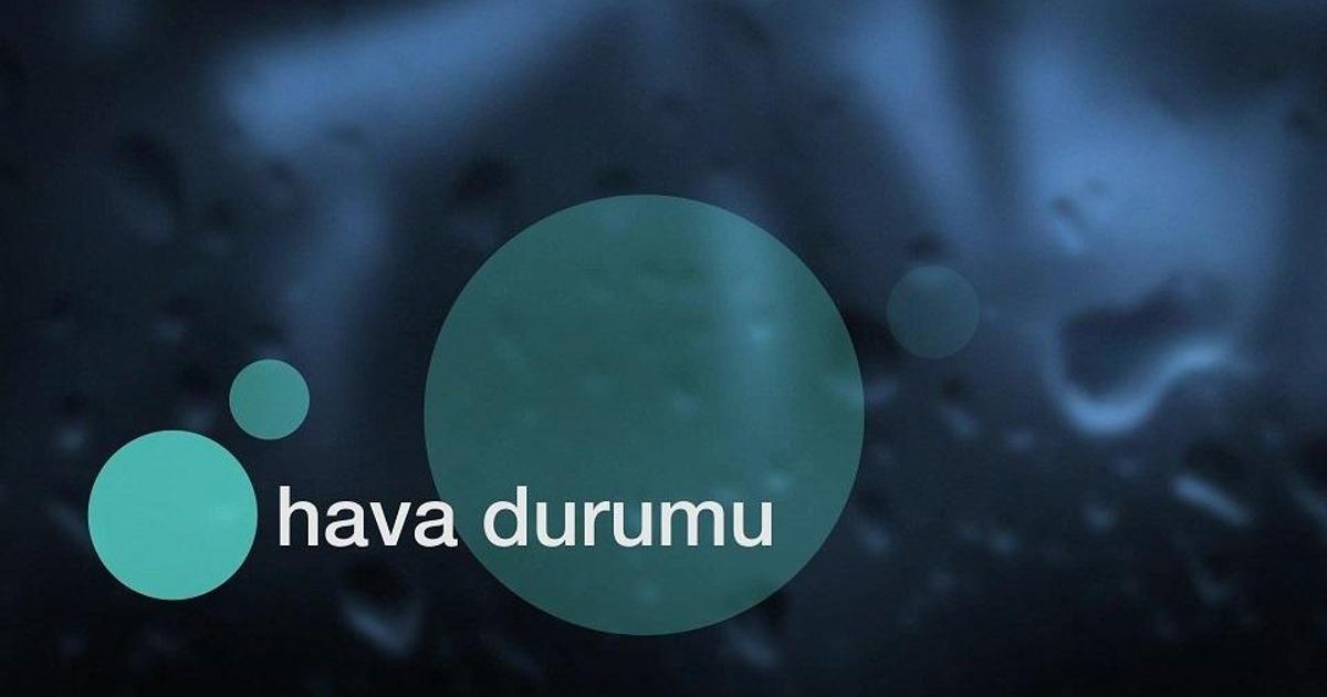 Marmara Bölgesi'nde Hava Durumu 2 Temmuz 2026