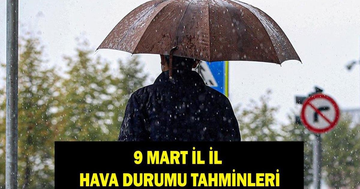 9 Mart hava durumu tahminleri: Kar yağacak mı?