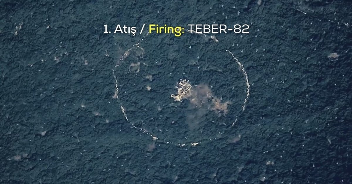 Bayraktar KIZILELMA yerli mühimmatlarla hedefi 12'den vurdu