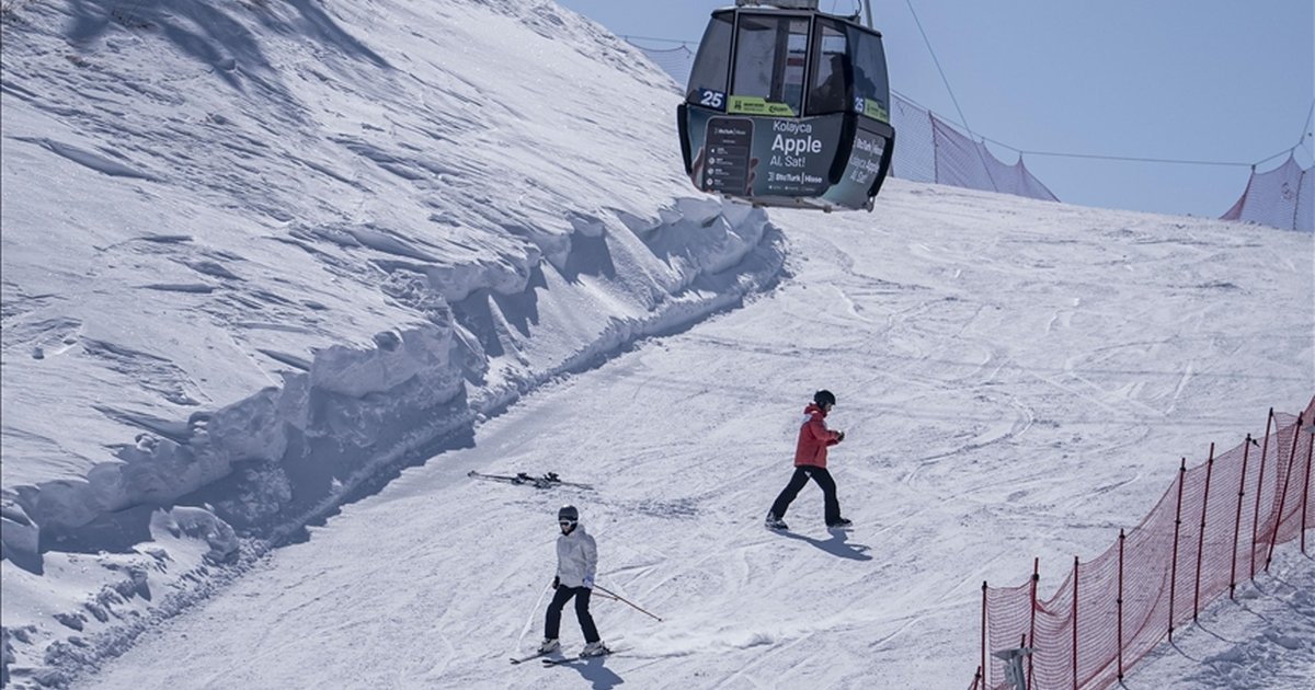 Palandöken Kayak Merkezi bayramı dolu geçirecek