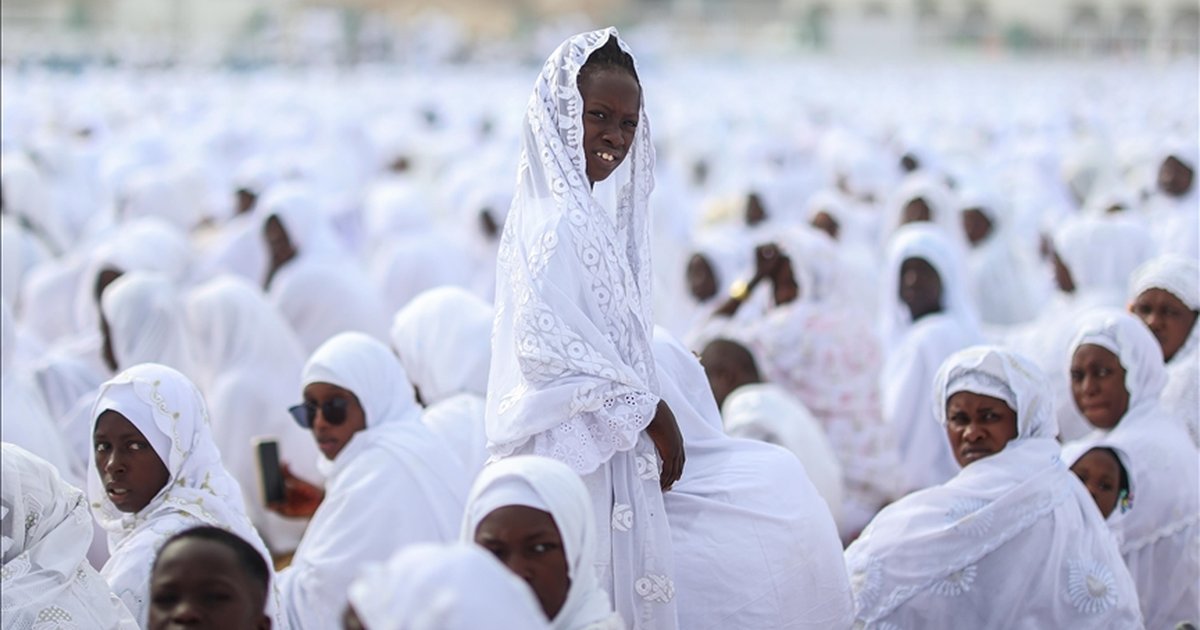 Senegal'de Ramazan Bayramı Namazı