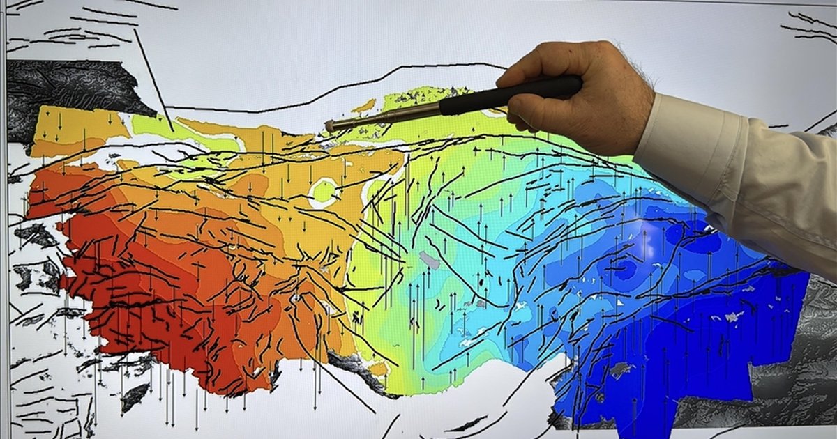 Anadolu'nun Doğu ve Batısında Farklı Yer Hareketi Tespit Edildi