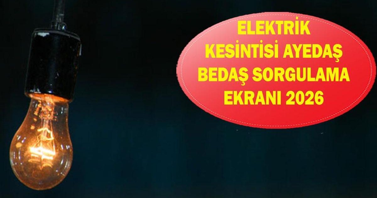 İstanbul'da elektrik kesintisi: 30 Mart AYEDAŞ BEDAŞ