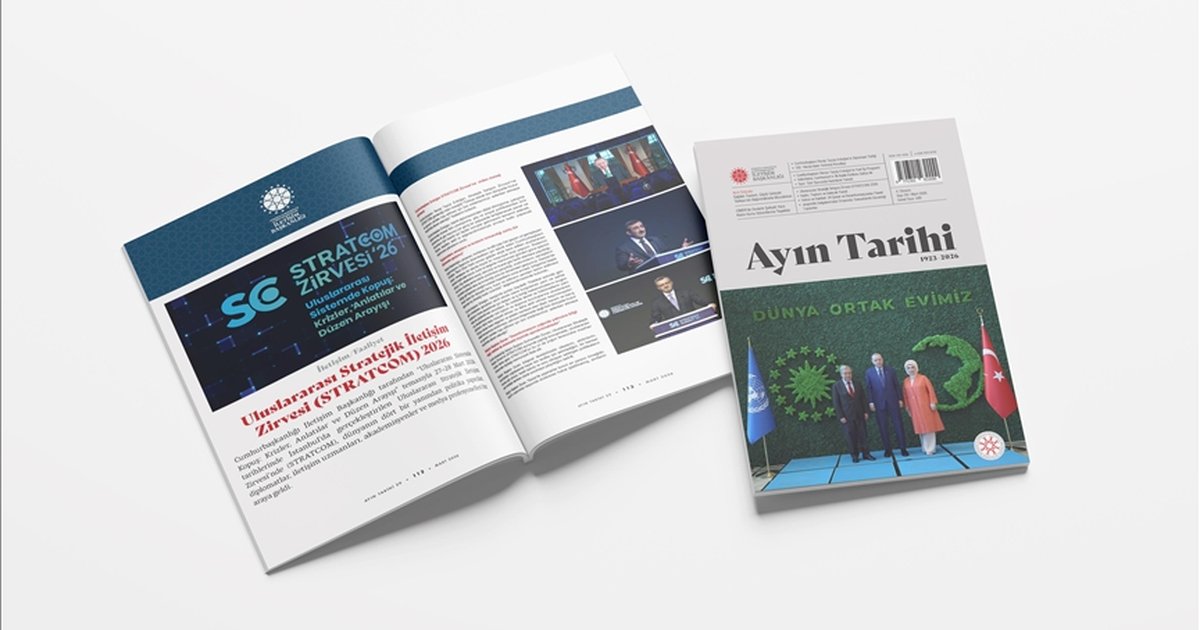 İletişim Başkanlığı'nın 'Ayın Tarihi' dergisinin mart sayısı çıktı