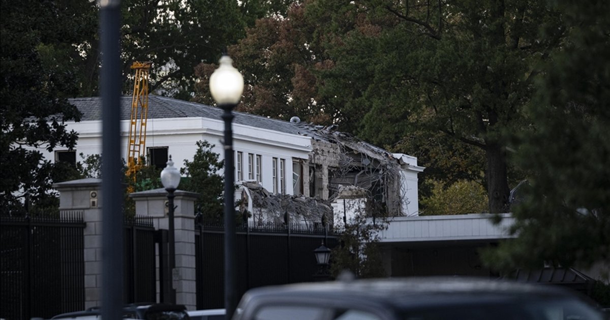 ABD'de yargıçtan Beyaz Saray balo salonu inşaatına dur