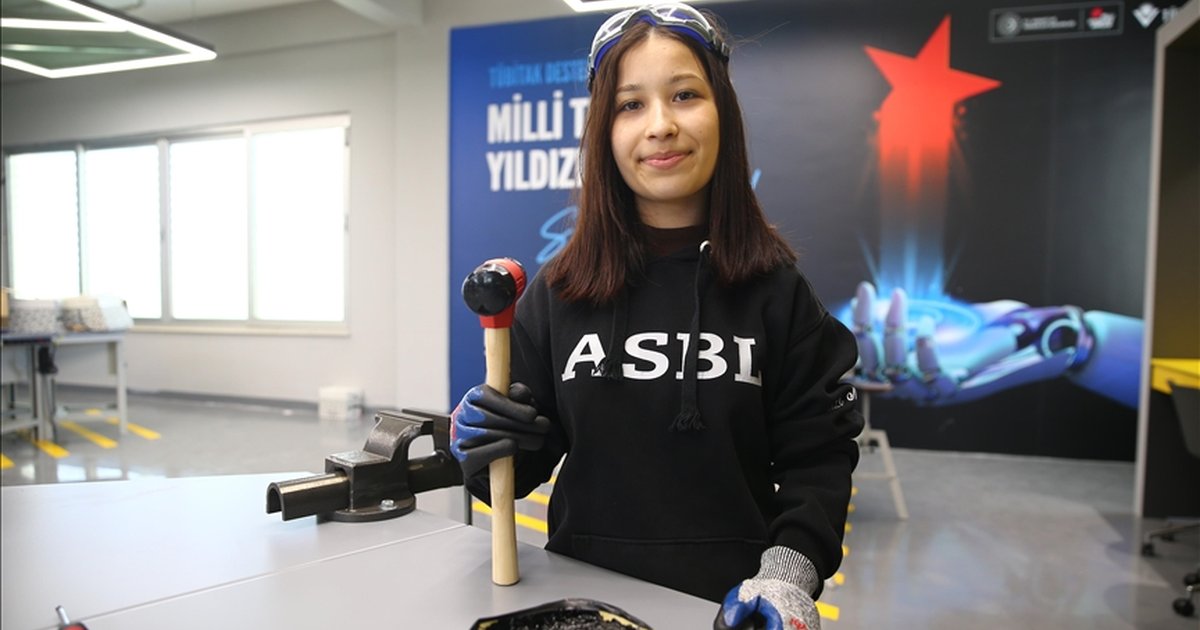 Lise öğrencisinin asfalt dayanıklılığını artıran projesi 4 ödül aldı