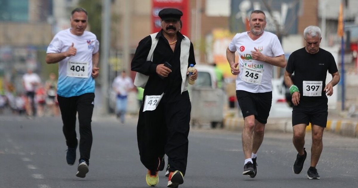 Şanlıurfa'da 11 Nisan Kurtuluş Koşusu Düzenlendi