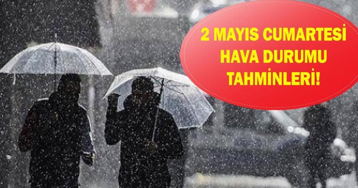 2 Mayıs Hava Durumu: Sıcaklık 6-7 Derece Düşecek