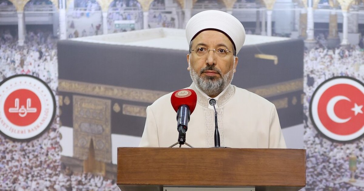 Diyanet İşleri Başkanı Arpaguş'tan Kurban Bayramı mesajı